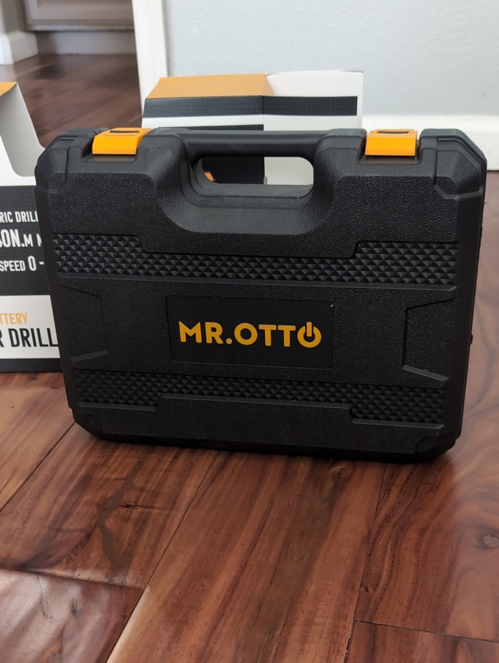 Mr Otto 21V L-ion Battery 21 Torque Settings Power Drill Led Light New In Box ❤️
